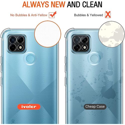 product_image_name-Generic-Compatible with OPPO Realme C21 Shockproof Clear Case Cover-7