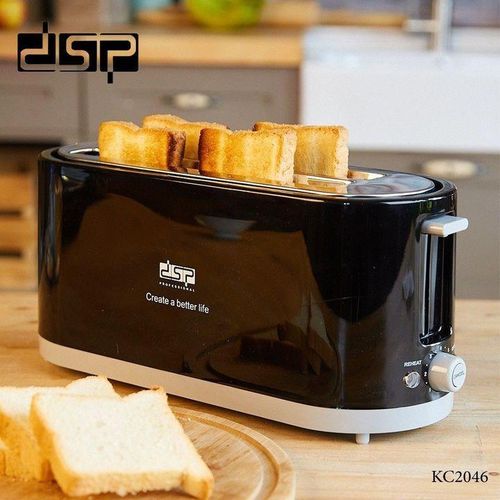 product_image_name-Dsp-محضر الخبز  الكبير 4 شريحة مع 7 خيارات للحرارة - KC2046-1