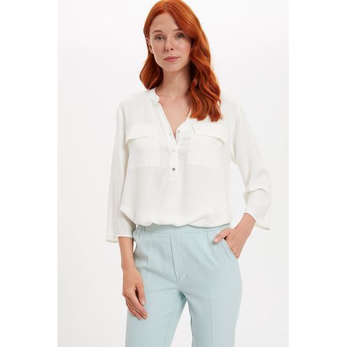 Defacto Woman - Woven Top - ECRU