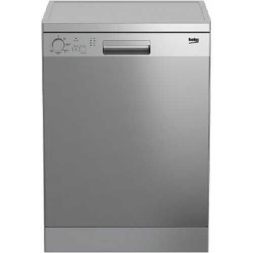 product_image_name-Beko-DFN05410S غسالة أطباق - 14 أفراد - فضي-1