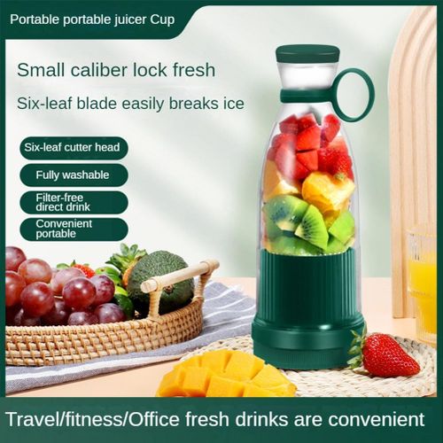 Portable Blender Bottle Electric Orange Juicer Fresh Smoothie Mixer Squeezer