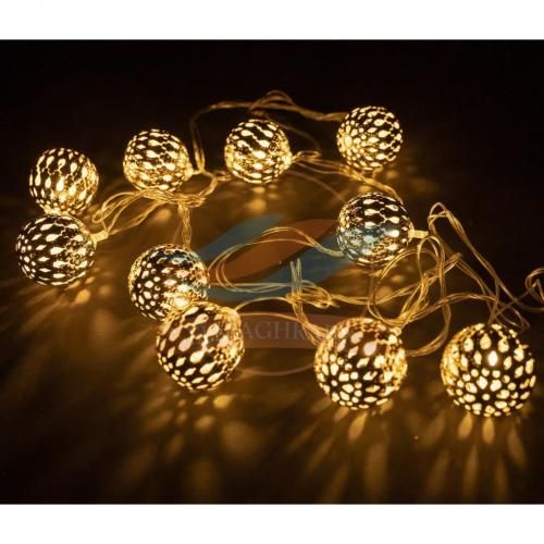 product_image_name-Generic-فرع نور ليد زينة رمضان فانوس نحاس إضاءة ليد - ذهبي-4