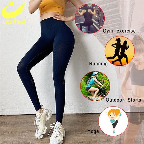 Womens RunningLegging Training Jogging Pants Workout High Waist Slim  Leggings Gym Fitness Yoga 2 in 1 Fake Two Shorts + Legging - AliExpress