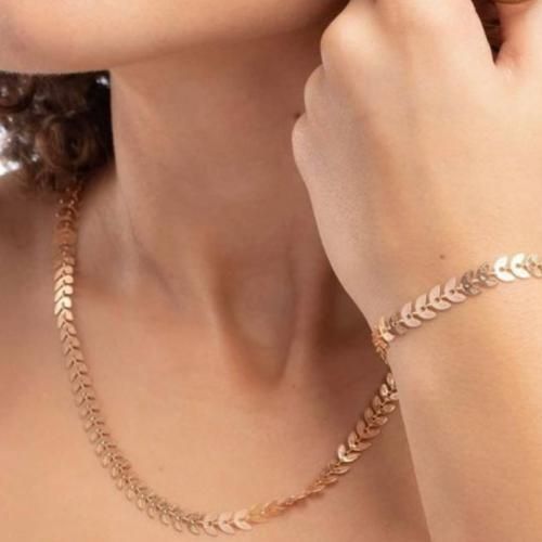 product_image_name-Generic-سلسله سهم مع انسيال دهبي -1