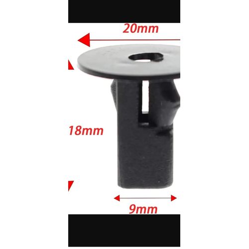 product_image_name-Generic-20 Pcs Fender Clips and Wheel Compartment Liner, Front Spoiler Trim Plate, Mud Guard Fixer, Suitable for Japanese Cars-2