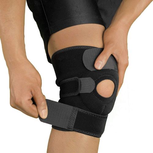 product_image_name-Generic-Knee Support Open Patella Stabilizer with Adjustable Strapping & Extra Thick Breathable Neoprene Sleeve Single Pack-1