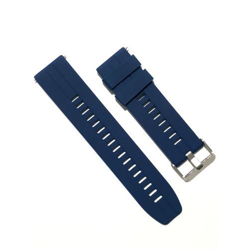 Buy Replacement Silicone Strap Sport 20mm For Oraimo Tempo S2 OSW-11N- Smart Watch - Blue in Egypt