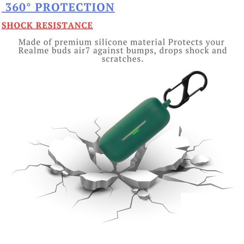 product_image_name-Generic-غطاء متوافق مع سماعات Realme Buds Air 7/7 pro، مقاوم للخدش، مصنوع من السيليكون الحراري المرن (TPU)، غطاء متوافق مع سماعات Realme Buds Air 7/7 pro (أخضر)-4