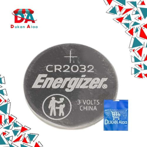 Buy Energizer CR2032 Lithium Battery - 3 V in Egypt