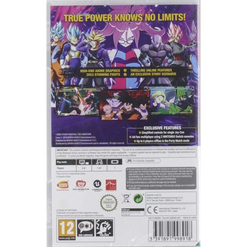 Bandai Namco DRAGON BALL FighterZ Nintendo Switch Best Price