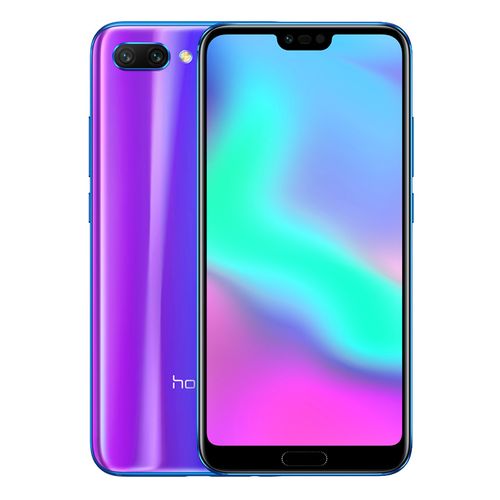 Honor 10 - موبايل ثنائي الشريحة 5.84 بوصة - 128 جيجا بايت - أزرق