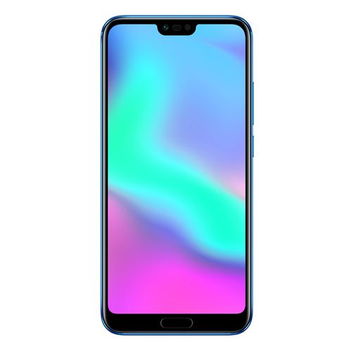 Honor 10 - موبايل ثنائي الشريحة 5.84 بوصة - 128 جيجا بايت - أزرق