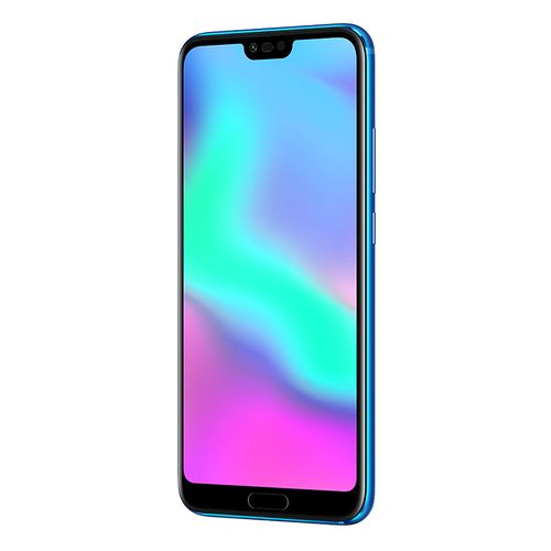 Honor 10 - موبايل ثنائي الشريحة 5.84 بوصة - 128 جيجا بايت - أزرق