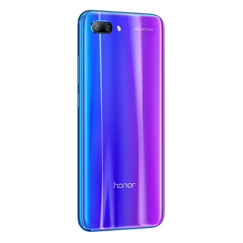 Honor 10 - موبايل ثنائي الشريحة 5.84 بوصة - 128 جيجا بايت - أزرق