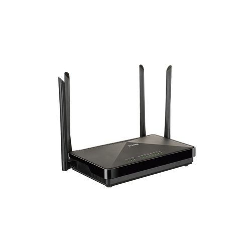 Buy D-Link DSL-245GE VDSL2/ADSL2+ 11AC 1200Mbps Router With 4 Gigabit LAN Ports With 1 Combo LAN/WAN, 4 X External 5dBi Antenna, 1 X USB 3.0 Port in Egypt