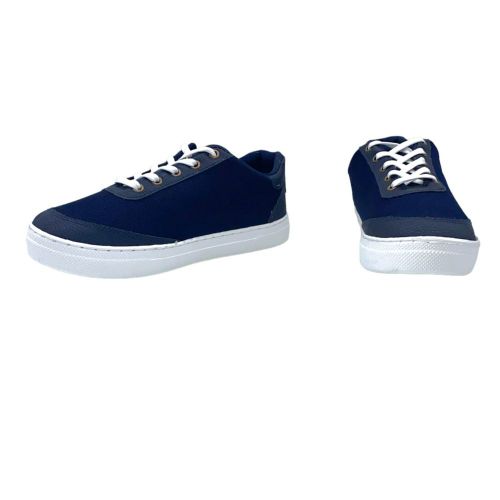 اشتري Hammer Textile Lace Up Sneakers For Men - Navy Blue في مصر