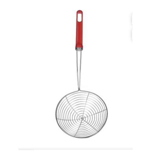 product_image_name-Generic-Stainless Steel Food Strainer With Plastic Handle Silver 37cm-1