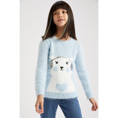 product_image_name-Defacto-Tricot Pullover - Mint-1