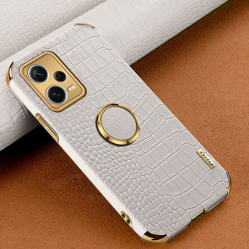 Generic Xiaomi Redmi Note 12 Pro Plus Case,LaimTop Fashionable Moire  Embedded Iron Plate Ring-free Bracket Phone Case (Compatible With Magnetic  Car) For Xiaomi Redmi Note 12 Pro Plus