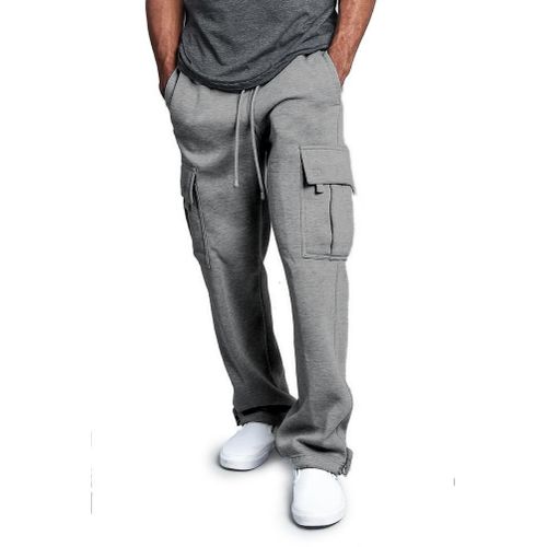 Fashion (CJW419Gray)men's Sportswear Joggers Fitness Training Cargo  Sweatpants Loose Elastic Waist Trousers Cotton Breathable Muscle Men Pants  OM @ Best Price Online