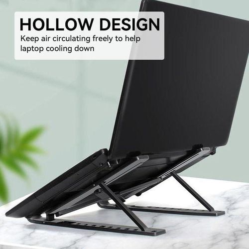 product_image_name-Generic-Laptop Foldable Stand plastic Black-3