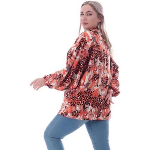 product_image_name-Generic-Short cardigan with printed satin fabric-4