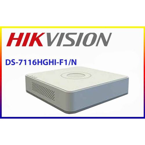 Hikvision Ds 7116hghi F1 N Dvr Support 16 Camera Best Price Online Jumia Egypt