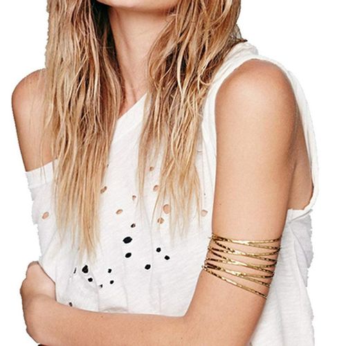 Gold arm cuff jewelry online