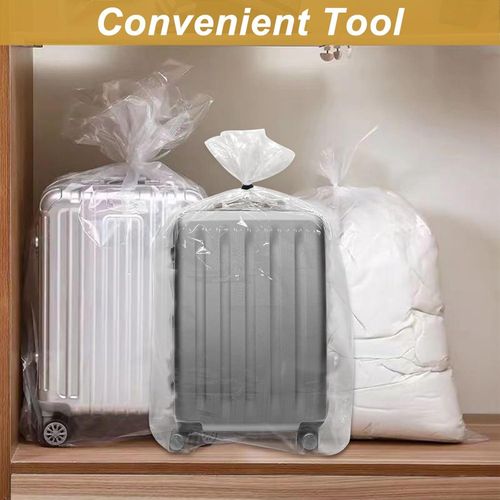 product_image_name-Generic-اكياس تخزين بلاستيكية شفافة كبيرة جدا 10 قطع مقاس 100 في 150 سم، عملاقة 227 لتر مقاومة للغبار والامتعة وشنطة السفر والاثاث واللحاف والكرسي ودراجات الاطفال وغيرها-7