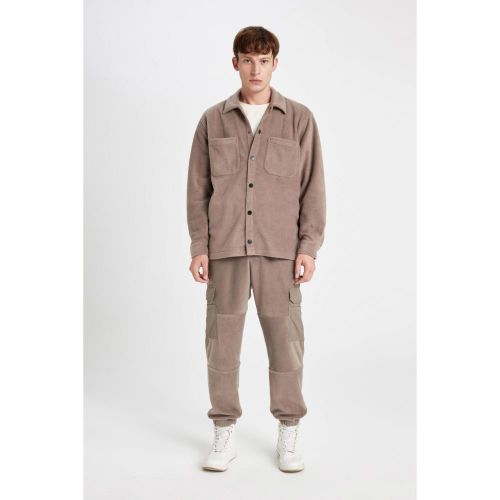 product_image_name-Defacto-Man Regular Fit Trousers - LT.BROWN-1