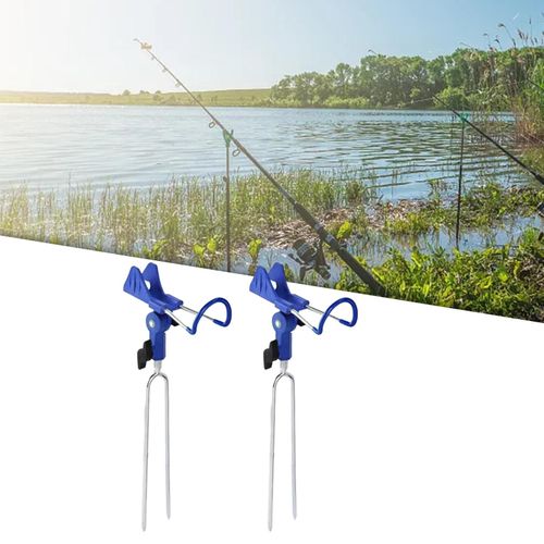 Generic 2x Portable Fishing Rod Holder Fishing Pole Holder @ Best Price  Online