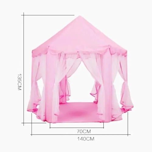 product_image_name-Generic-خيمة لعب للأطفال شكل قلعة سداسية – قابلة للطي ومحمولة-5