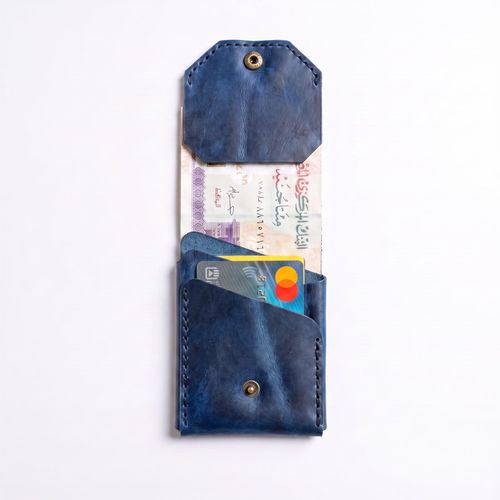 Generic Compact Snap Wallet-blue - image 3