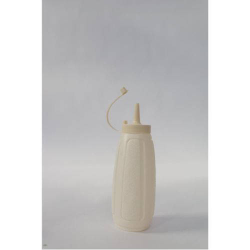 Generic 250ml White Plastic Sauce Squeeze Bottle