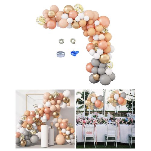 Unbranded, Party Supplies, Pink Balloon Garland Rose Gold Pink Balloon  Arch Kit 1 Pieces