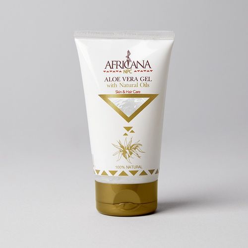 Buy Africana Aloe Vera Gel With Natural Oils For Hair & Skin - 125ml in Egypt