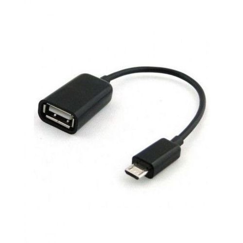 اشتري Generic USB 2.0 Micro B Male to A Female Adapter Converter OTG Cable في مصر