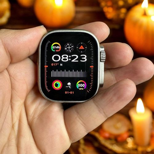 product_image_name-Generic-شاشة اموليد HK9 الترا 2 مع شريطين تدعم دائما على مدار الساعة/اللغة العربية غير معكوسة/الرد على المكالمات/ان اف سي/الوضع الرياضي (ستار لايت)-3