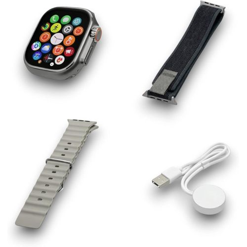 product_image_name-Generic-شاشة اموليد HK9 الترا 2 مع شريطين تدعم دائما على مدار الساعة/اللغة العربية غير معكوسة/الرد على المكالمات/ان اف سي/الوضع الرياضي (ستار لايت)-4