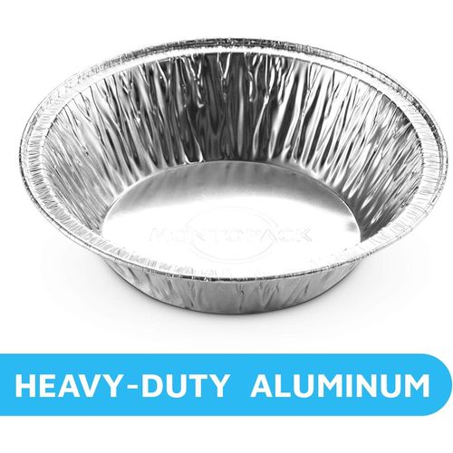 product_image_name-Generic-قوالب فطائر/تارت 5" من رقائق الألومنيوم ذات الاستخدام الواحد (عبوة من 100) - قالب كيك دائري 5 بوصات لخبز الفطائر الصغيرة الشخصية، الكعك المنزلي والفطائر - رقائق الألومنيوم آمنة للاستخدام في الفرن، سهلة التكديس والتخزين للتجميد وإعادة التسخين-5