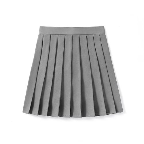 Grey pleated top skirt 5xl