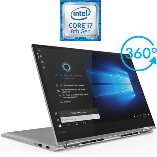 Lenovo Yoga 730-15IKB 2 في 1 لاب توب - Intel Core I7 - 16 جيجا بايت رام - 1 تيرا بايت SSD - 15.6 بوصة UHD - 4 جيجا بايت مُعالج رسومات - Windows 10 - لوحة مفاتيح إنجليزية