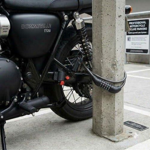 Plan A قفل أمان رقمي للدراجات والموتوسيكلات برمز شخصي قابل للتغيير - image 2