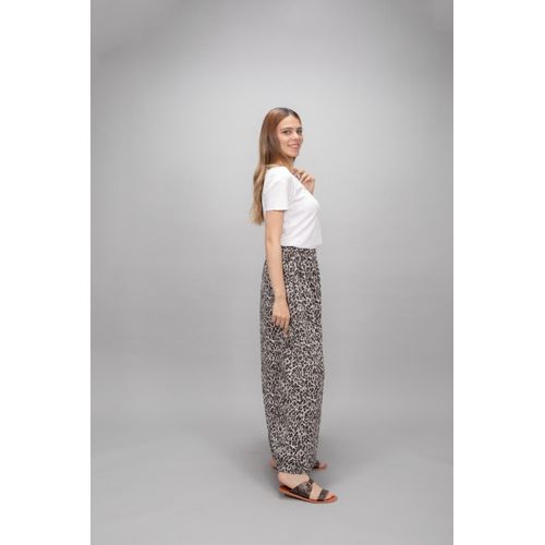 product_image_name-mode delicate-chiffon padded leopard print skirt -2