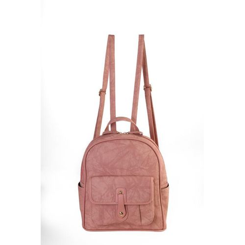 product_image_name-Forever 21-Tonal Textured Dome Backpack with Studded Hardware-1