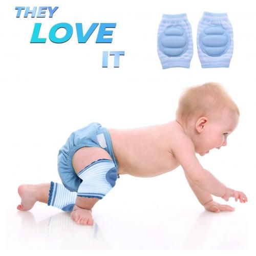 Buy Baby Crawling Knee Pads, Flexible Anti-Slip Breathable Knee Guard in Egypt