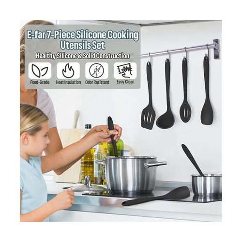 Dropship 6pcs Silicone Kitchenware Set; Kitchen Supplies; Baking