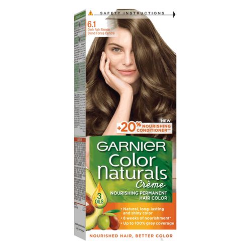Buy Garnier Color Naturals Hair Color Creme - Dark Ash Blonde 6.1 in Egypt