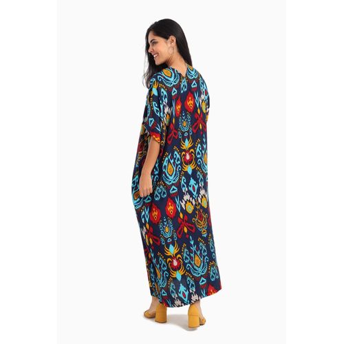 product_image_name-Clue-فستان ميدي بطبعة كلوي بفتحة عنق على شكل V-3