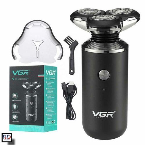 product_image_name-VGR-ماكينة تنعيم اللحية الاحترافية مقاومة للماء - قابلة لإعادة الشحن V-317-1